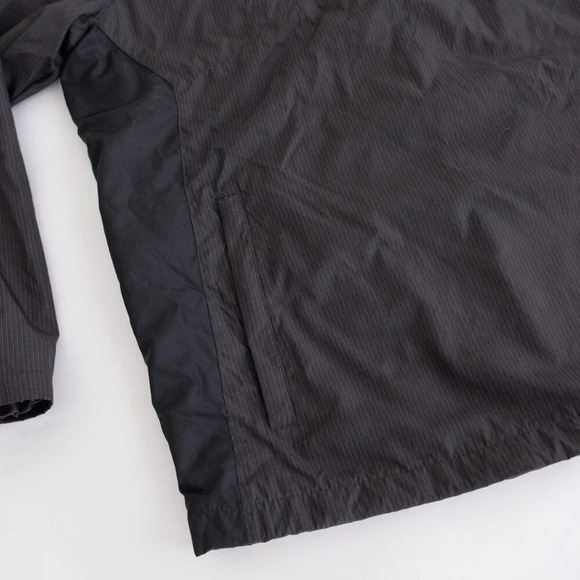 North End Graphite Gray Half Zip Waterproof Nylon Golf  Pullover Jacket M - Picture 8 of 13